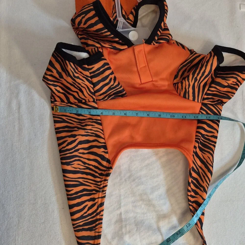 Pet Spirit Dog Tiger Costume Size Large
